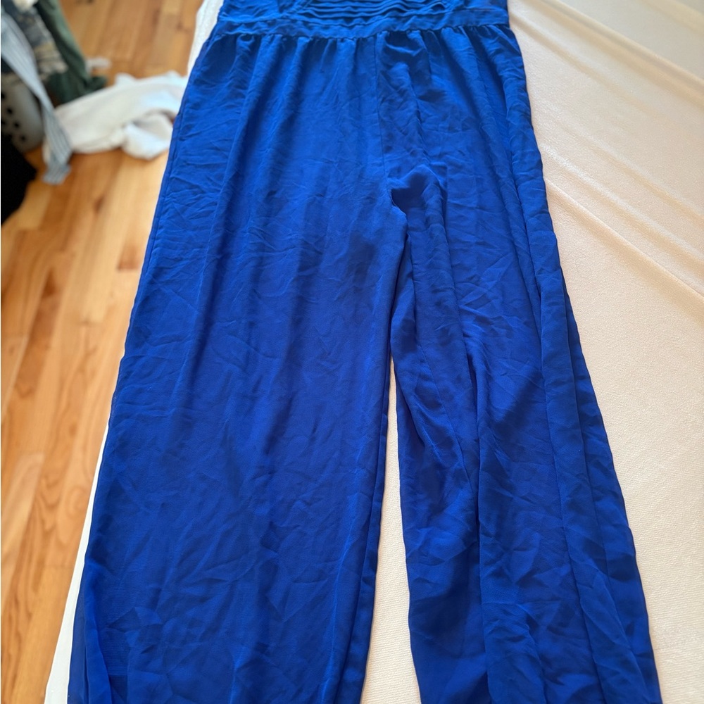 ASOS Royal Blue Textured Fabric